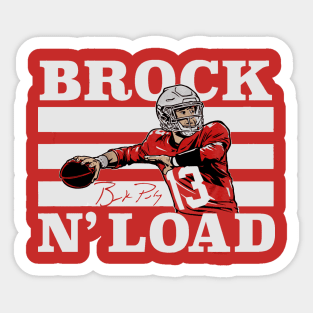 Brock Purdy Brock N' Load Sticker